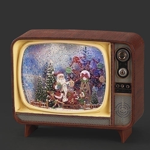 Santa Vintage TV