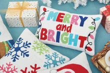 Load image into Gallery viewer, Christmas Merry And Bright Throw Pillow
