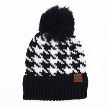 Load image into Gallery viewer, CC Houndstooth Beanie
