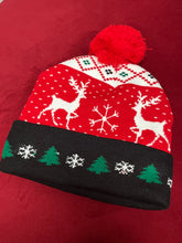 Load image into Gallery viewer, Light Up Christmas Pom Pom Beanie Hat
