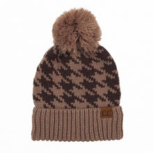 Load image into Gallery viewer, CC Houndstooth Beanie
